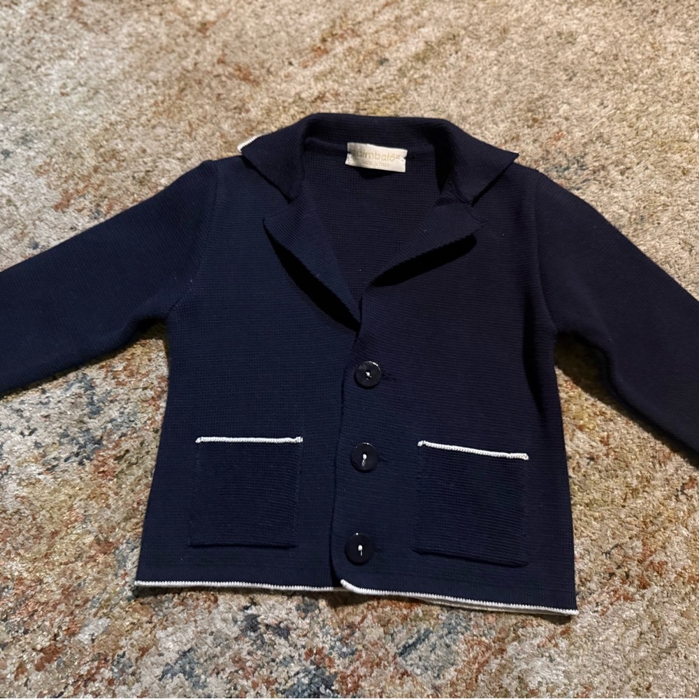 Bimbalo Navy Blue Kids sweater jacket